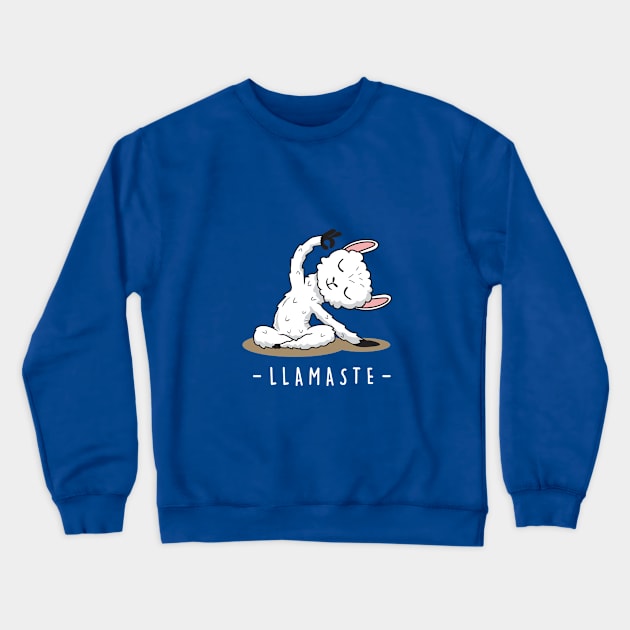 LLAMASTE Crewneck Sweatshirt by Magniftee